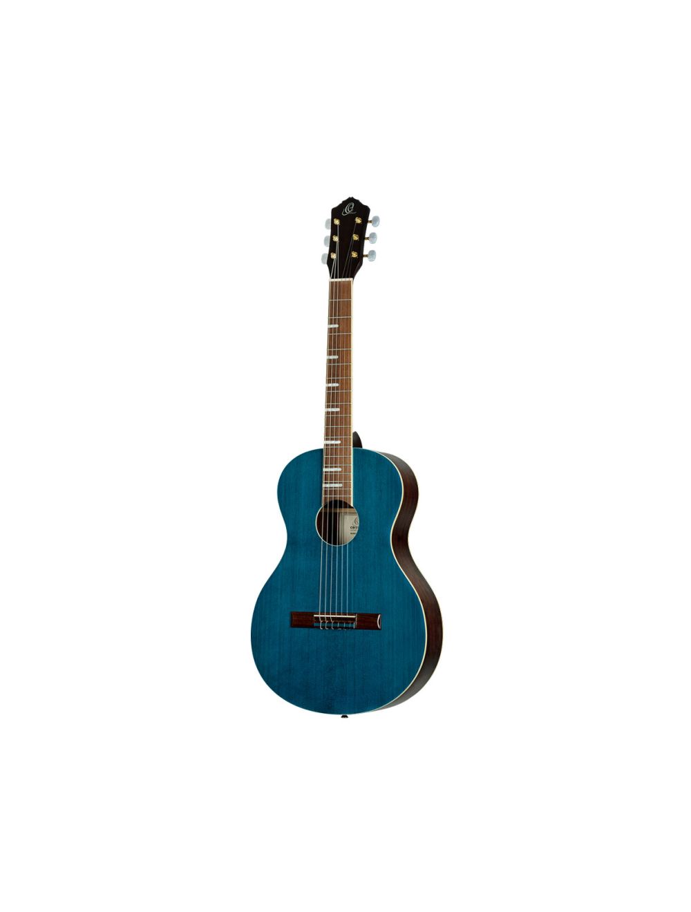 Ortega Guitars RRA-OCT Ranger Series Shortscale Nylon Parlor - Ocean Blue