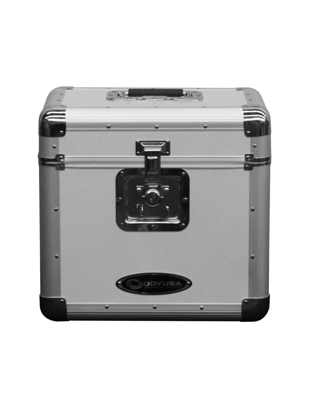 Odyssey KLP2SIL Vinyl Record Case (Silver) (Open Box)