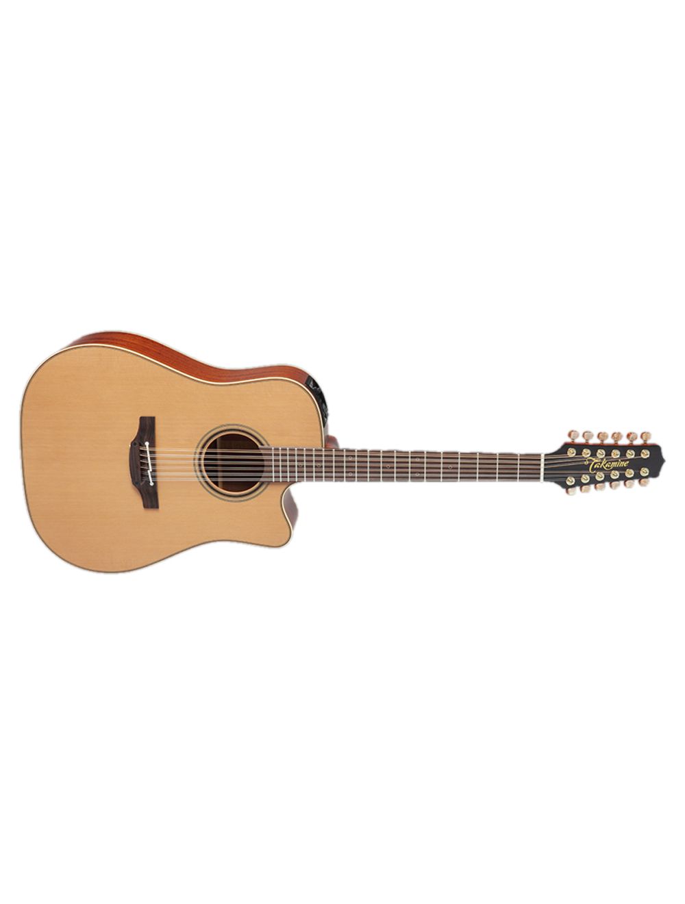 Takamine Pro Series P3DC-12 12-String Cutaway Dreadnought A/E - Natural