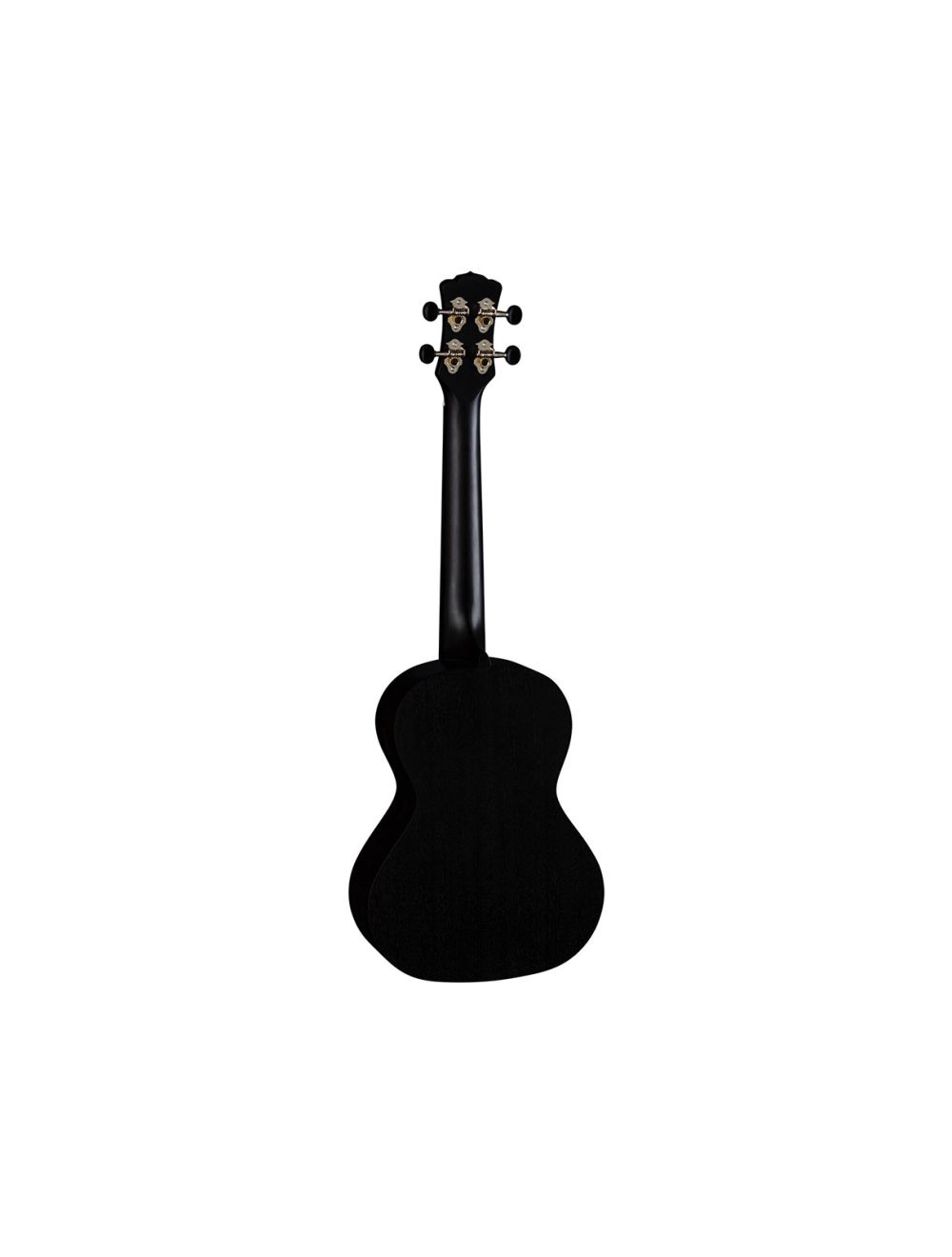 Luna Uke Vintage Mahogany Tenor Ukulele - Black Satin - Open Box