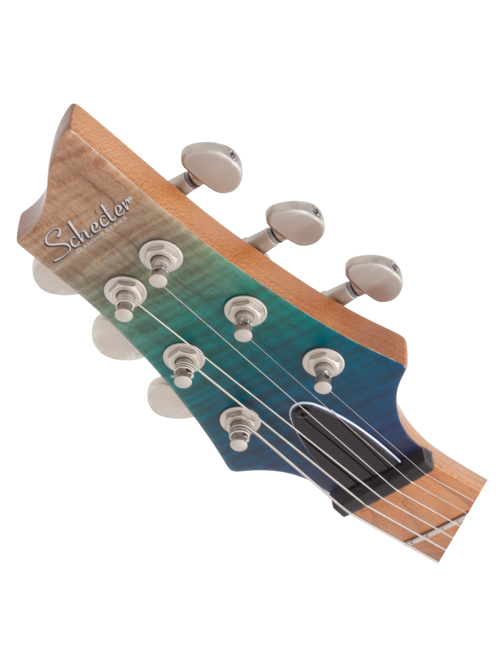 Schecter C-1 Standard Plus Electric Guitar - Blue Fade - Open Box