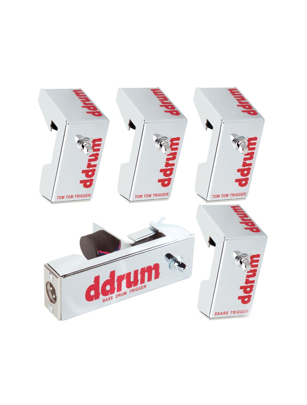 ddrum Chrome Elite 5-Piece Drum Trigger Pack
