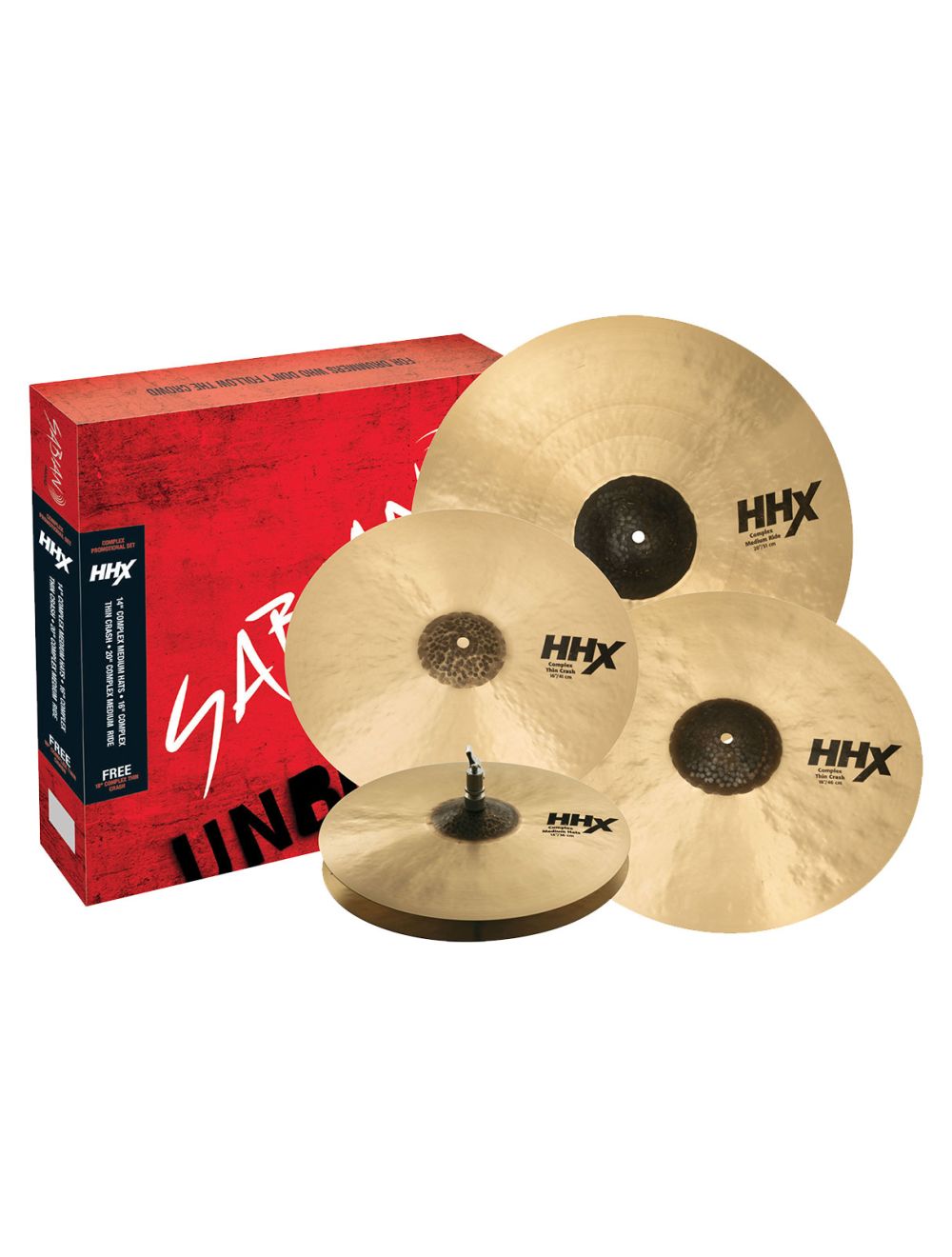 Sabian HHX Complex Promotional Cymbal Set