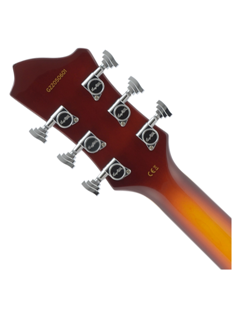 Hagstrom HJ 800 Single Cut Hollow Electric Guitar - Vintage Sunburst