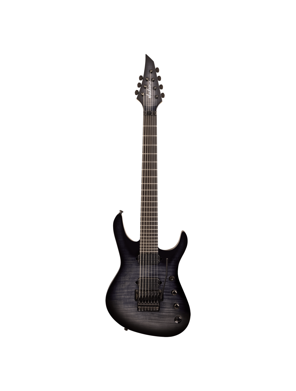 Used Jackson Pro Plus Series Sig Chris Broderick Soloist 7 - Transparent Black