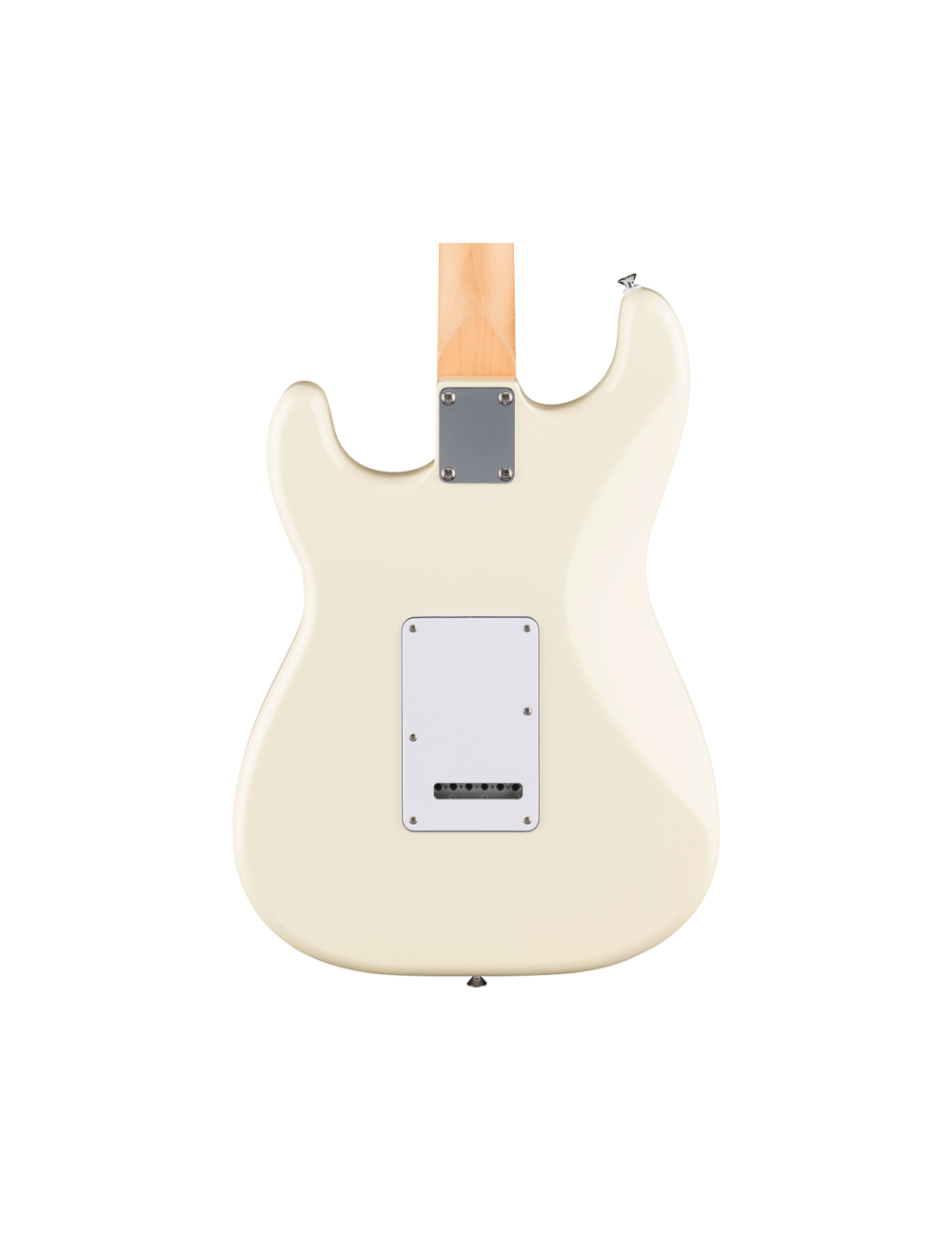 Used Fender Standard Stratocaster Electric Guitar - Olympic White w/Maple FB