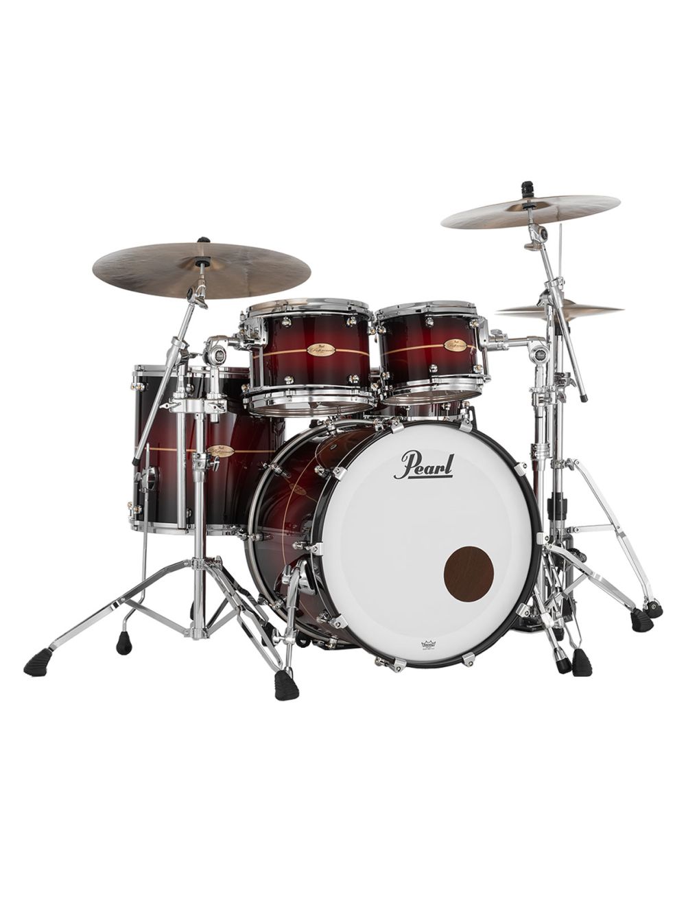 Pearl Reference One 4-pc Shell Pack w/ 22" Kick - Natural Banded Redburst