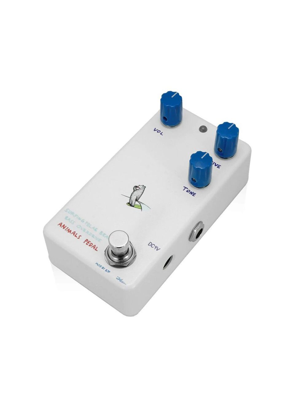 Animals Pedals Surfing Polar Bear Bass Overdrive Pedal