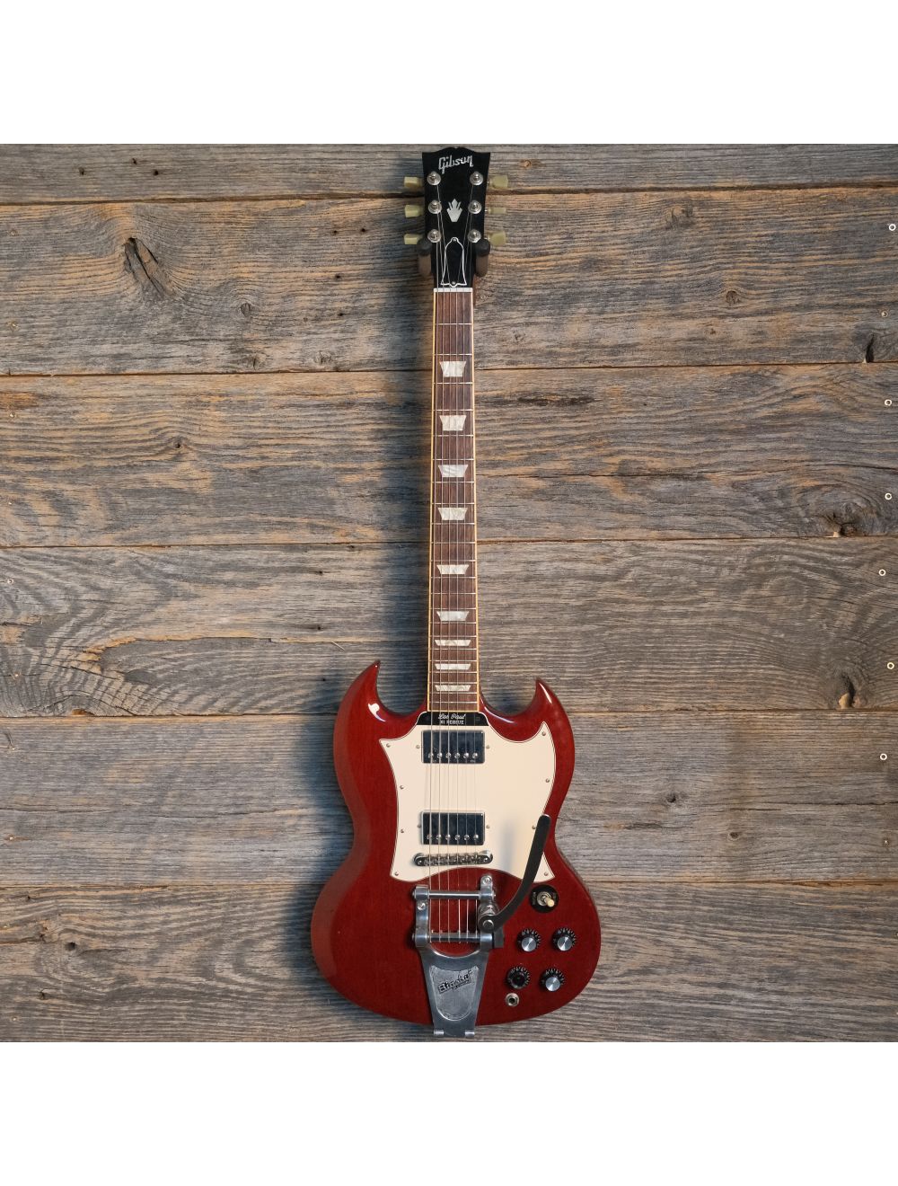 Used Gibson 2008 '61 Reissue SG w/Bigsby - Cherry w/ Case