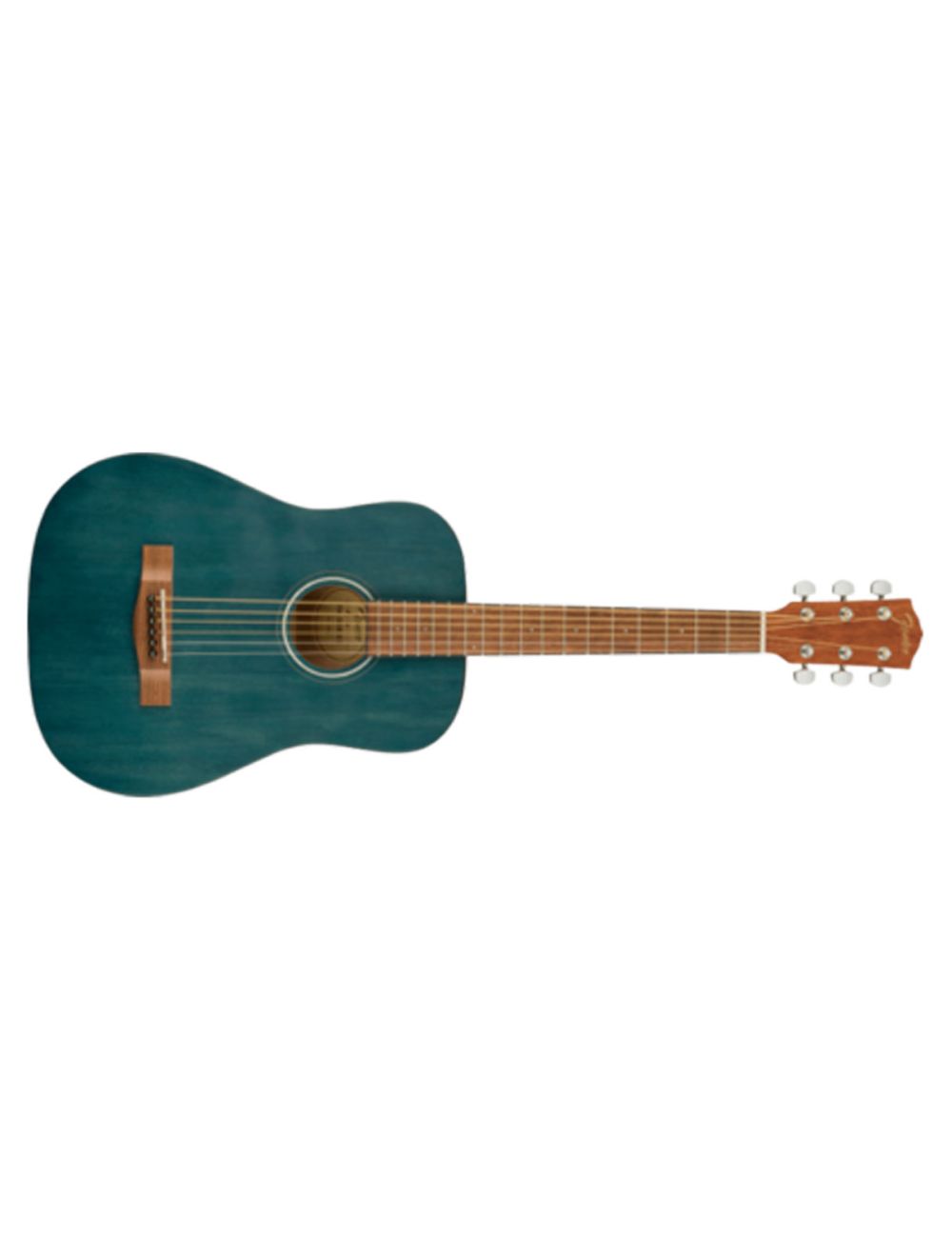 Fender FA-15 3/4 Scale Acoustic Guitar - Blue w/ Walnut FB