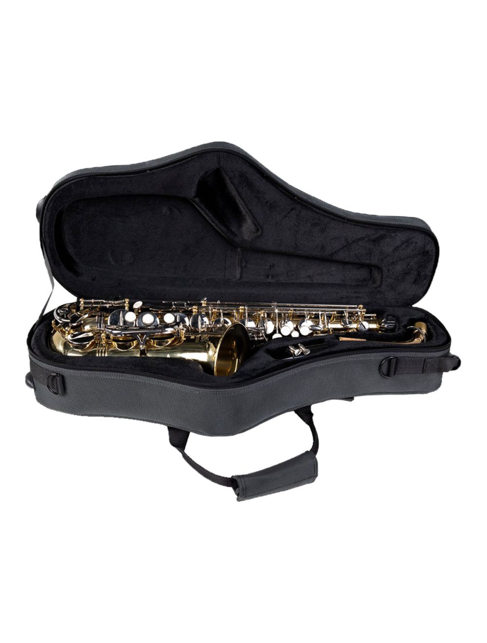 Gator Cases GL-ALTOSAX-S23 Adagio Shaped EPS Case for Alto Sax - Open Box
