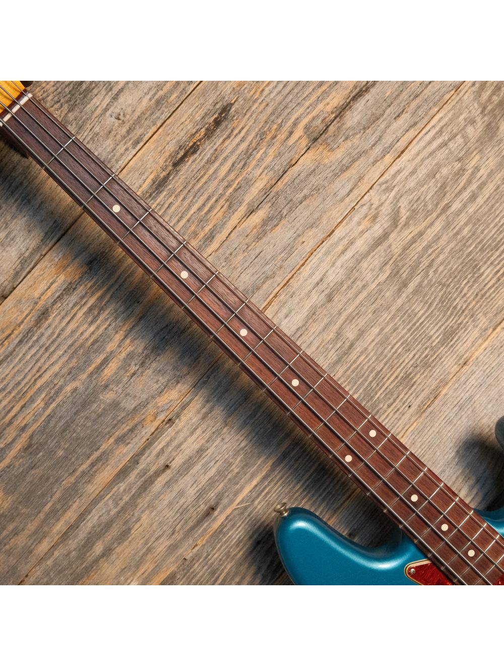 Used Fender 2023 Custom Shop 1964 Jazz Bass Relic - Ocean Turquoise w/OHSC