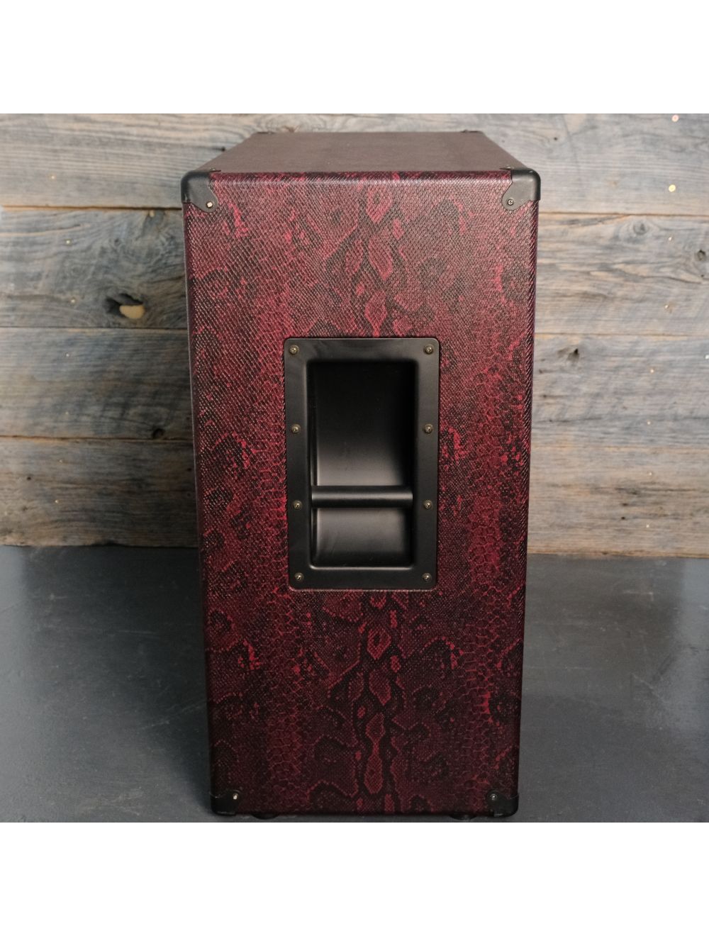 ENGL E412VGB Custom Shop Straight 4x12" Guitar Speaker Cabinet - Red Snakeskin