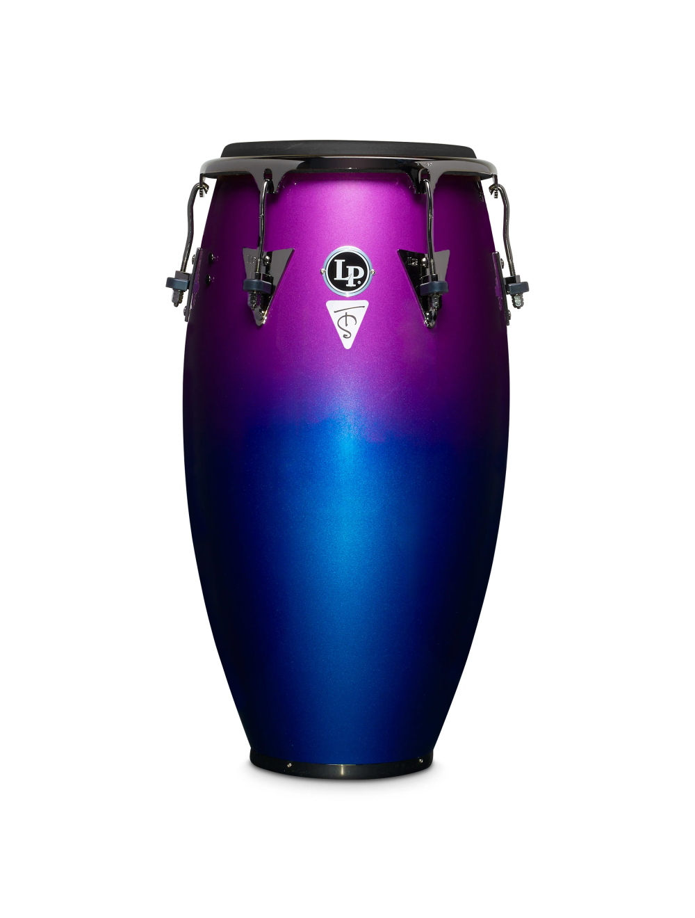 Latin Percussion 12-1/2" Tony Succar Tumba - Rainbow Black Nickel