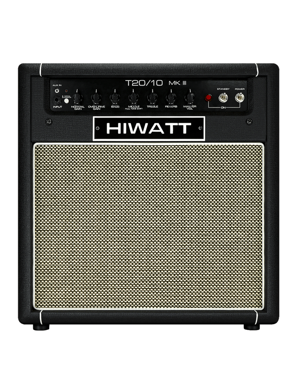 Hiwatt T-Series TB20/10 20/10-Watt 1x12 Tube Combo Amplifier - Black