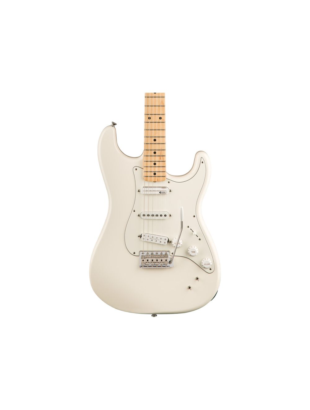 Fender EOB Ed O'Brien Sustainer Stratocaster - Olympic White w/ Maple FB