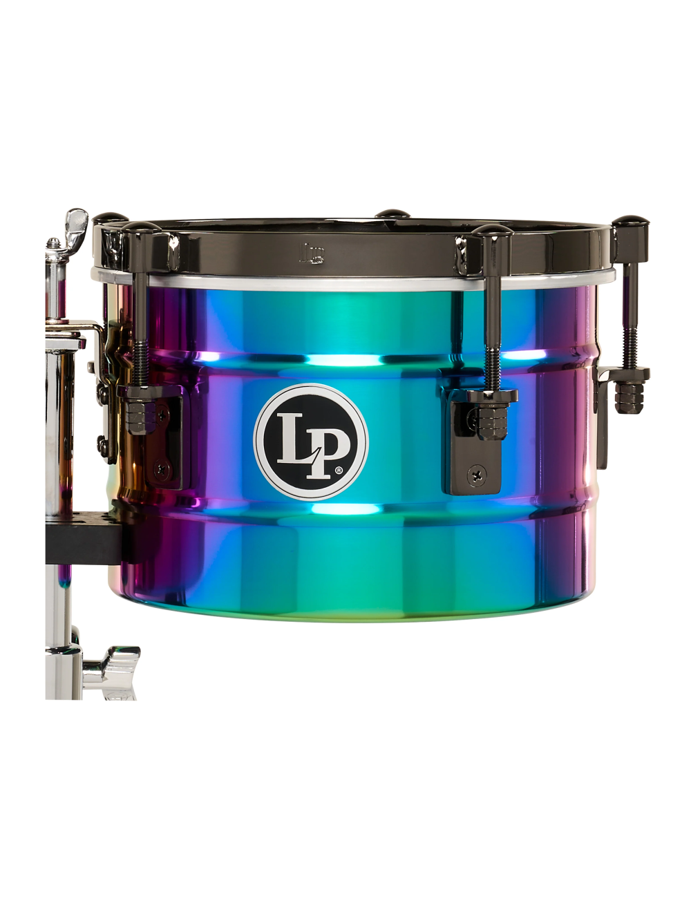 Latin Percussion 9-1/4"/10-1/4" Tony Succar Timbalitos - Rainbow Black Nickel