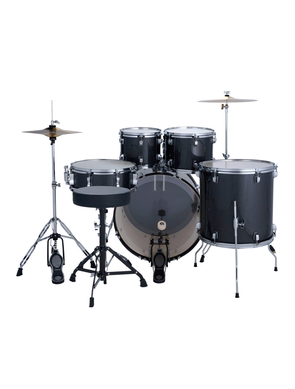 Ludwig Accent Fuse 5-Piece Shell Pack - Moon Dust - Used