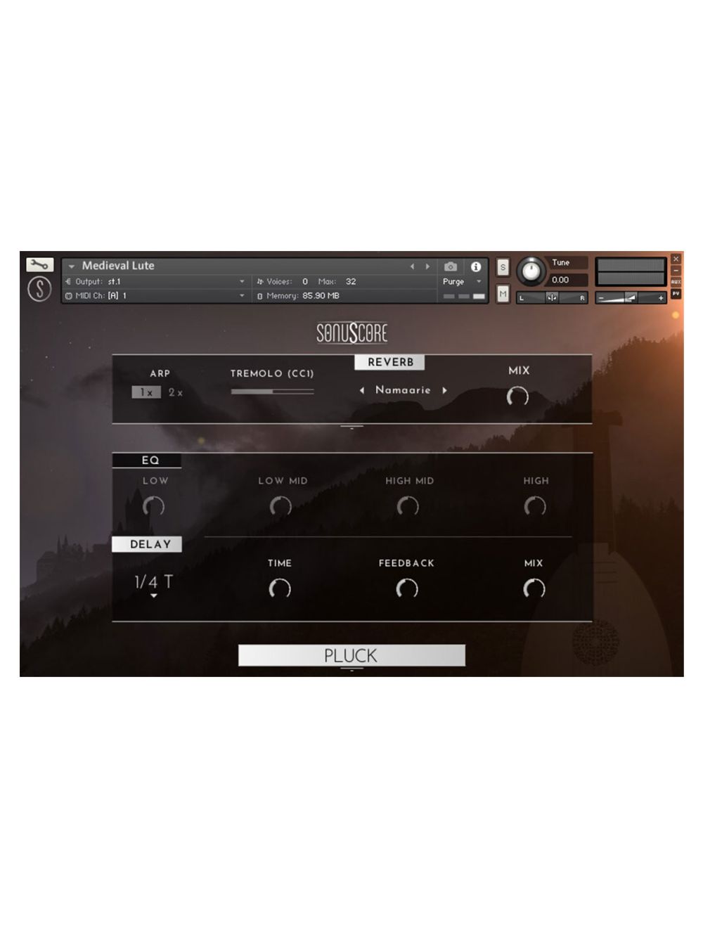 Boom Library Sonuscore Lute & Theorbo Medieval Phrases