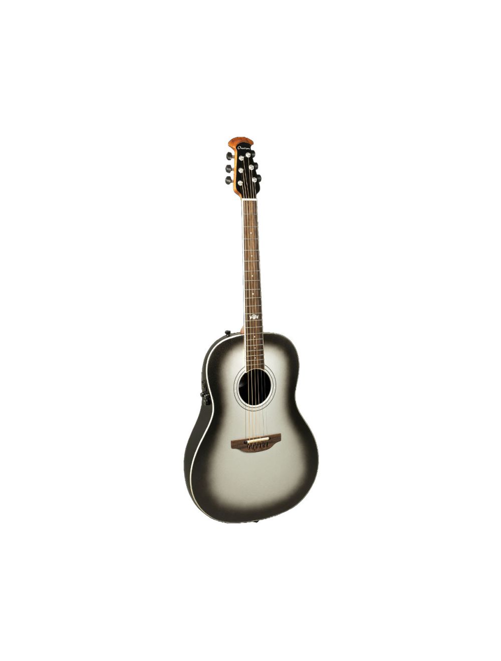 Ovation Ultra 1516SSM A/E Guitar - Silver Shadow