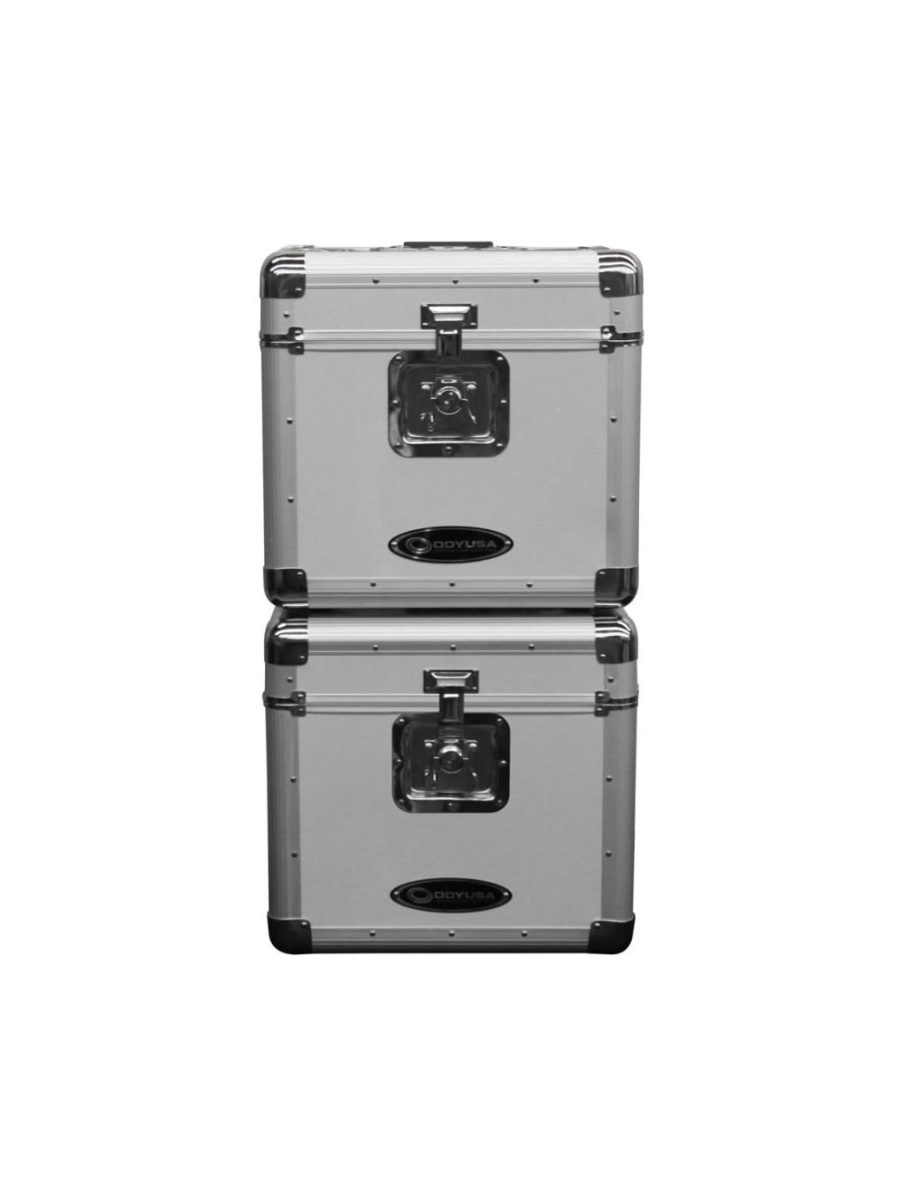 Odyssey KLP2SIL Vinyl Record Case (Silver) (Open Box)