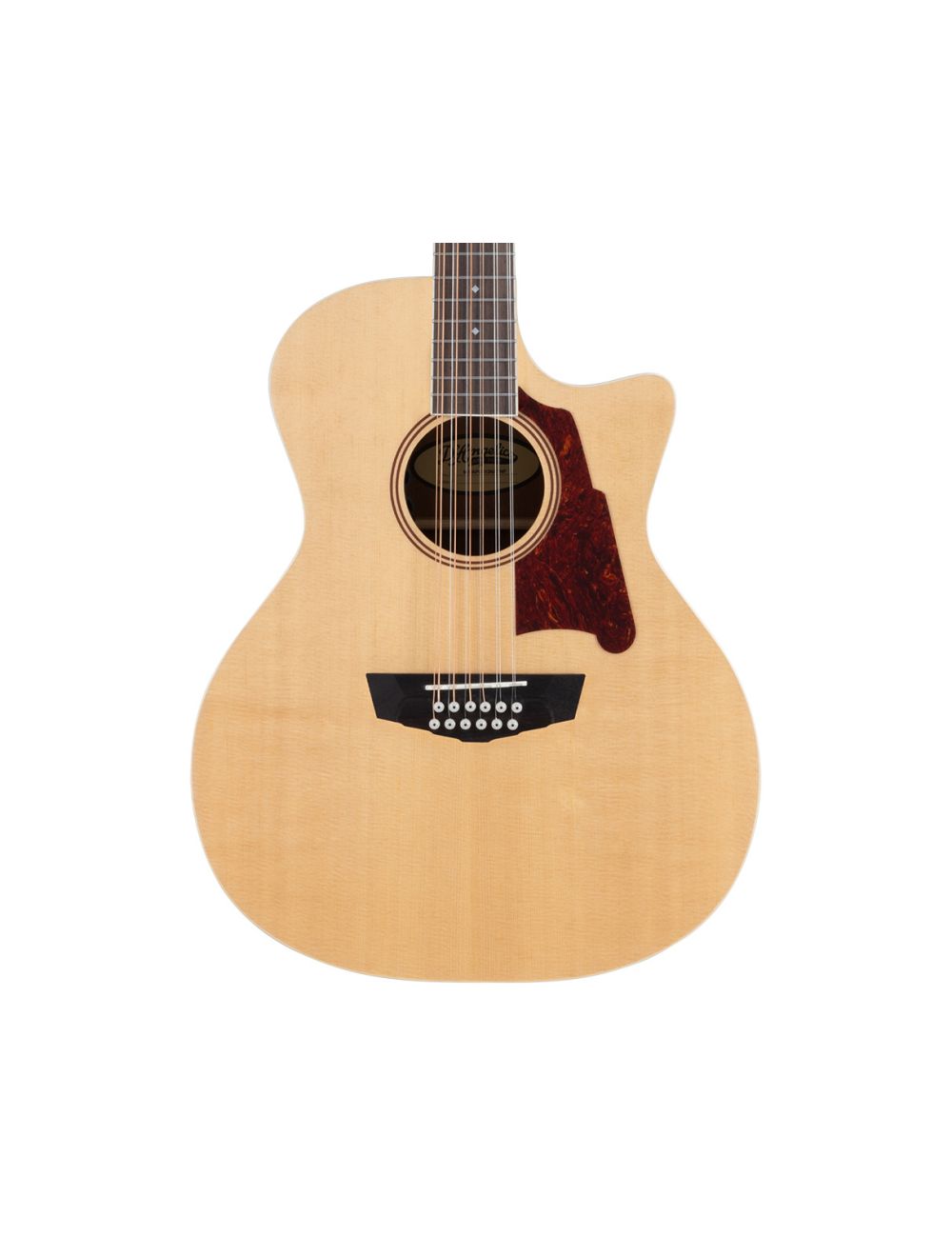 D'Angelico Premier Fulton 12-String A/E Guitar - Natural