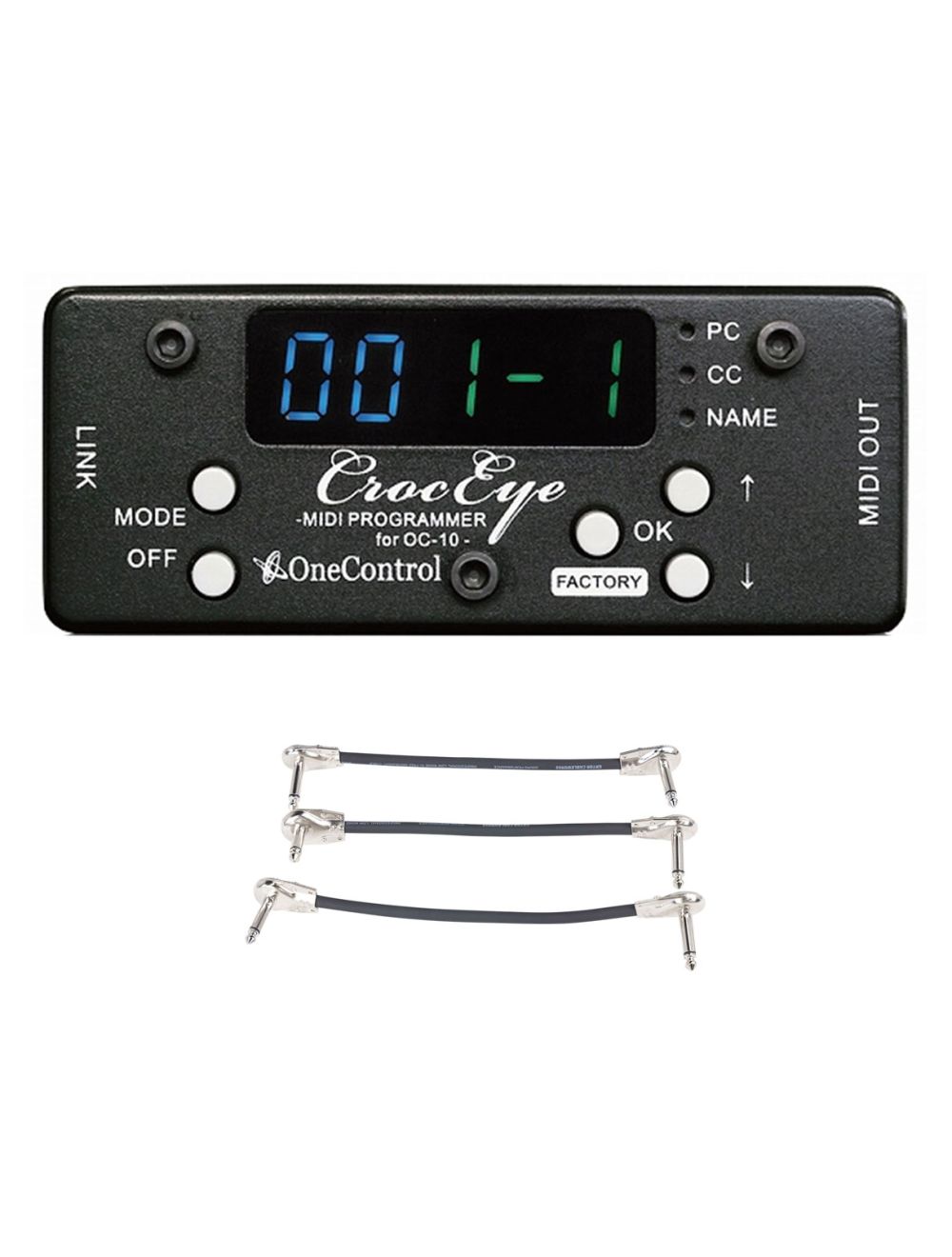 One Control Croceye + Gator Patch Cable 3 Pack