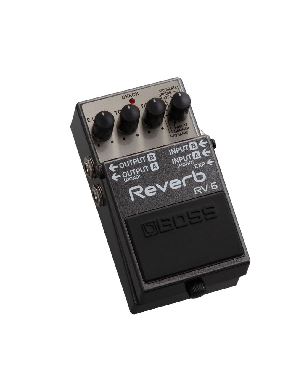 Boss RV-6 Digital Reverb/Delay Pedal - Open Box