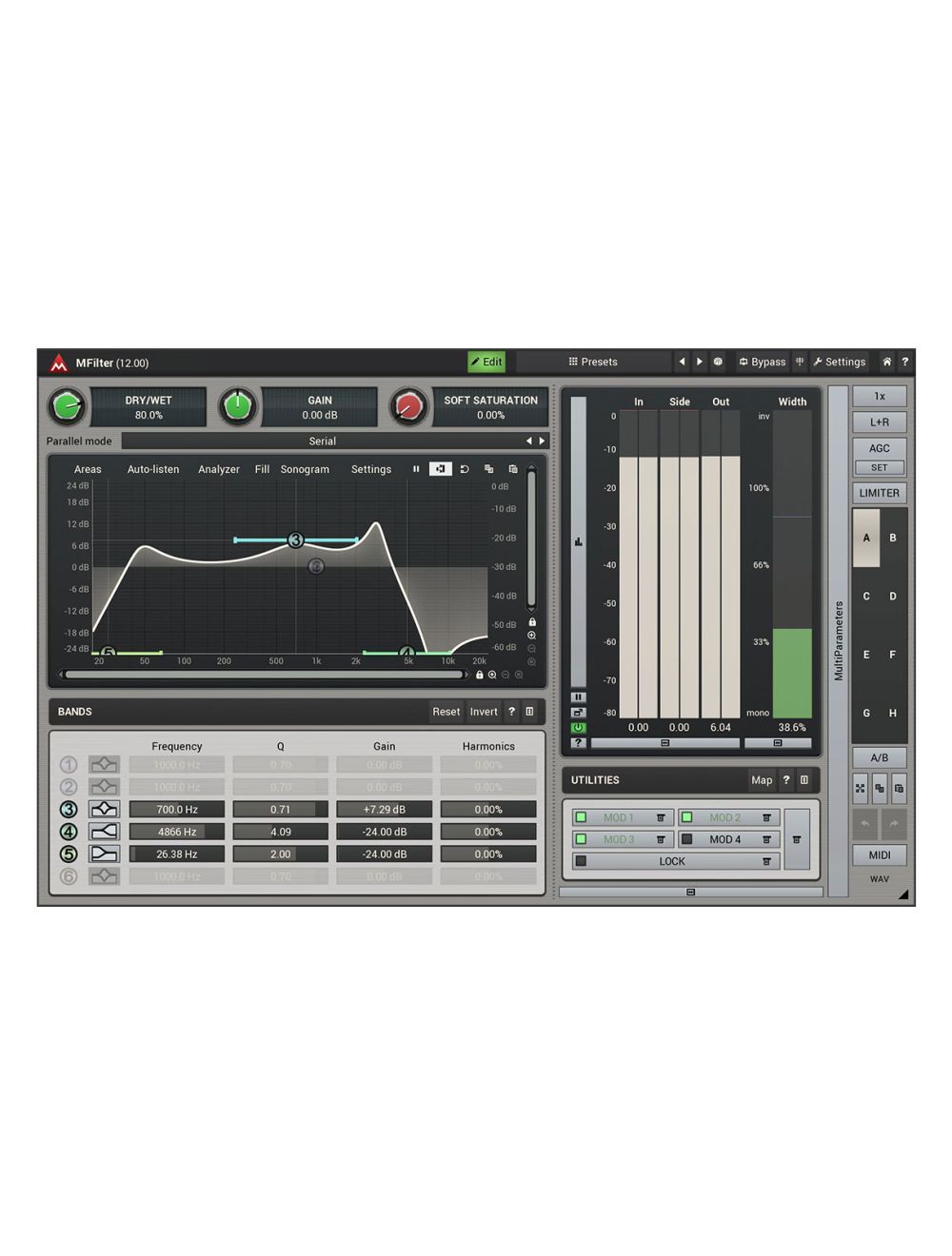 Melda MFilter Add Some Movement to a Static Track