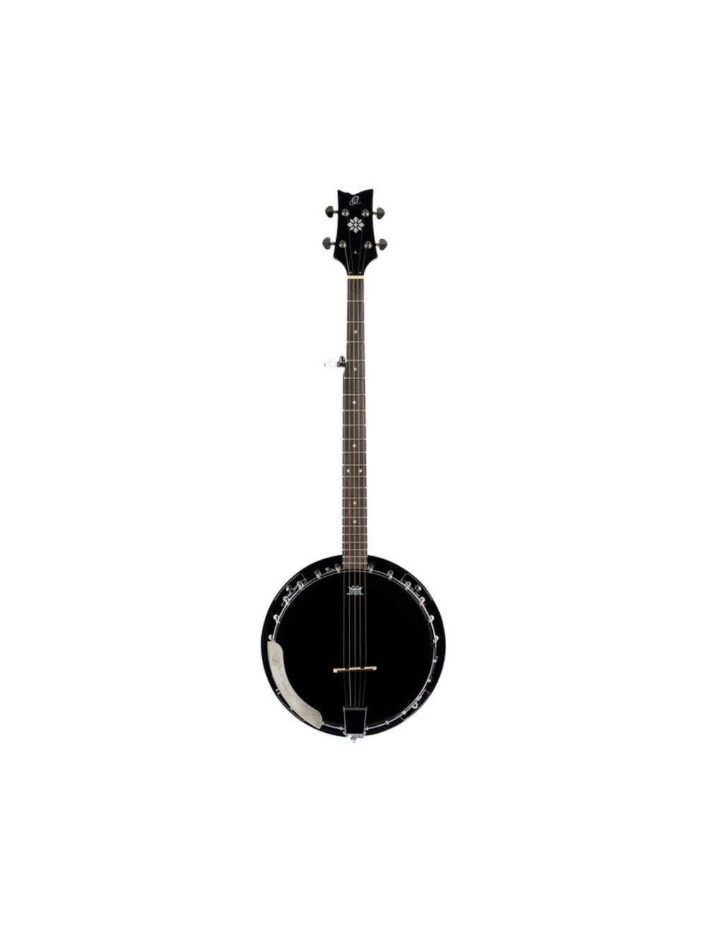 Ortega Guitars OBJ250-SBK Raven Series 5-String Banjo - Black