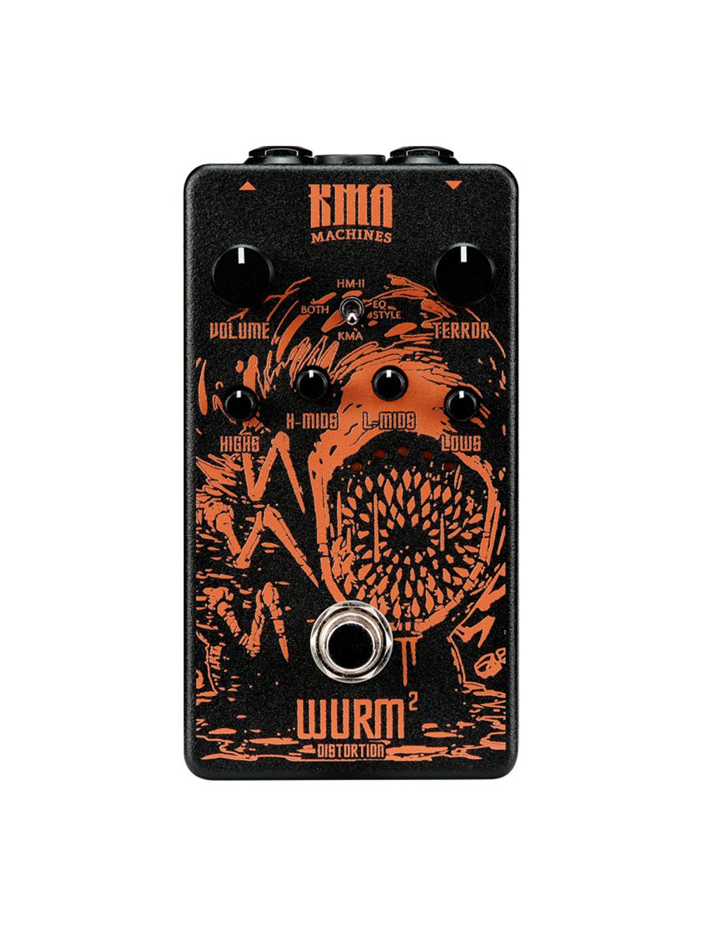 KMA Machines WURM 2 Refined HM2-Style High-Gain Distortion Pedal