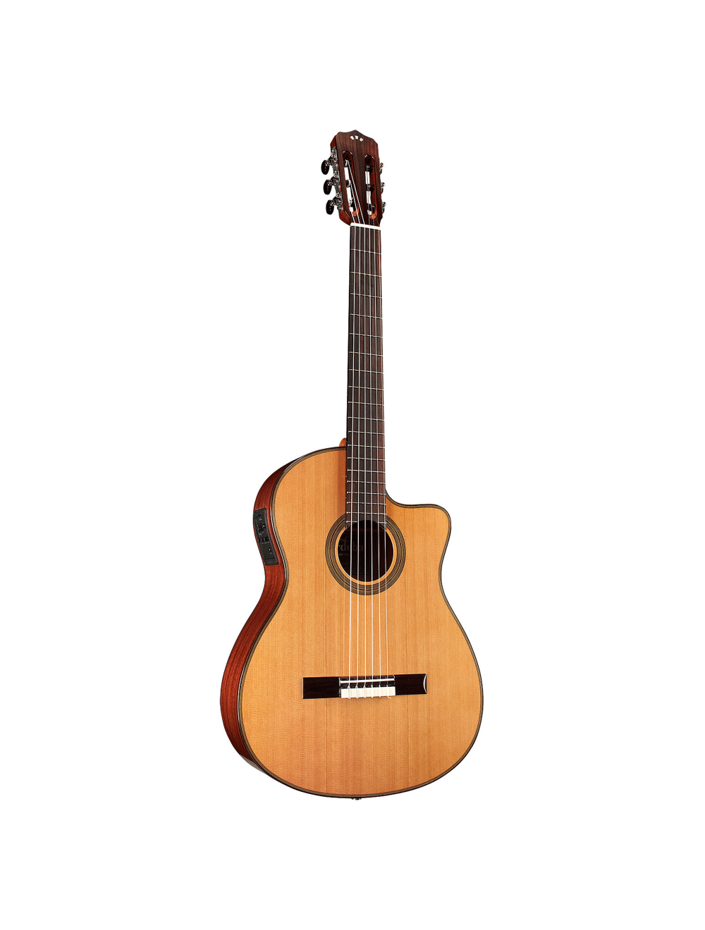 Cordoba Fusion 12 Cutaway A/E Nylon String Guitar - Natural Cedar - B-Stock