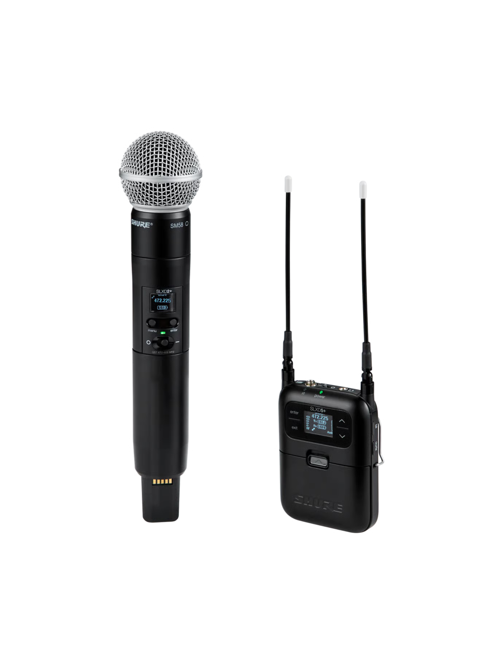 Shure SLXD25+/58 Portable Wireless Handheld System - G57