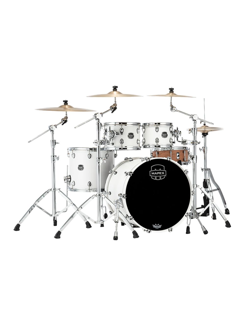Mapex Saturn Rock 4 Piece Shell Pack - Satin White