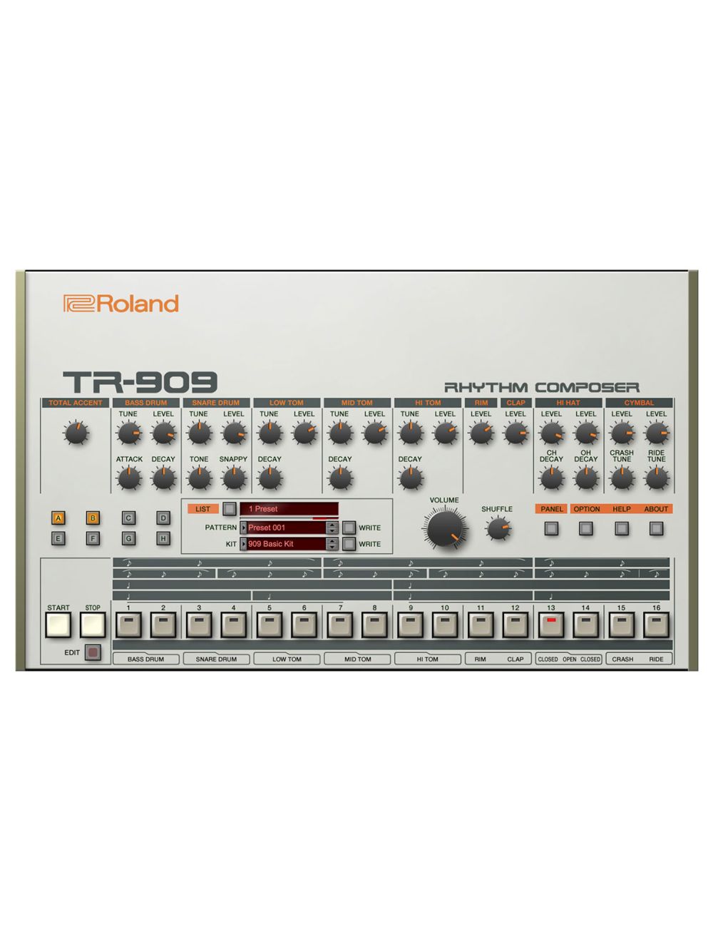 Rclifetimekey TR-909 Key