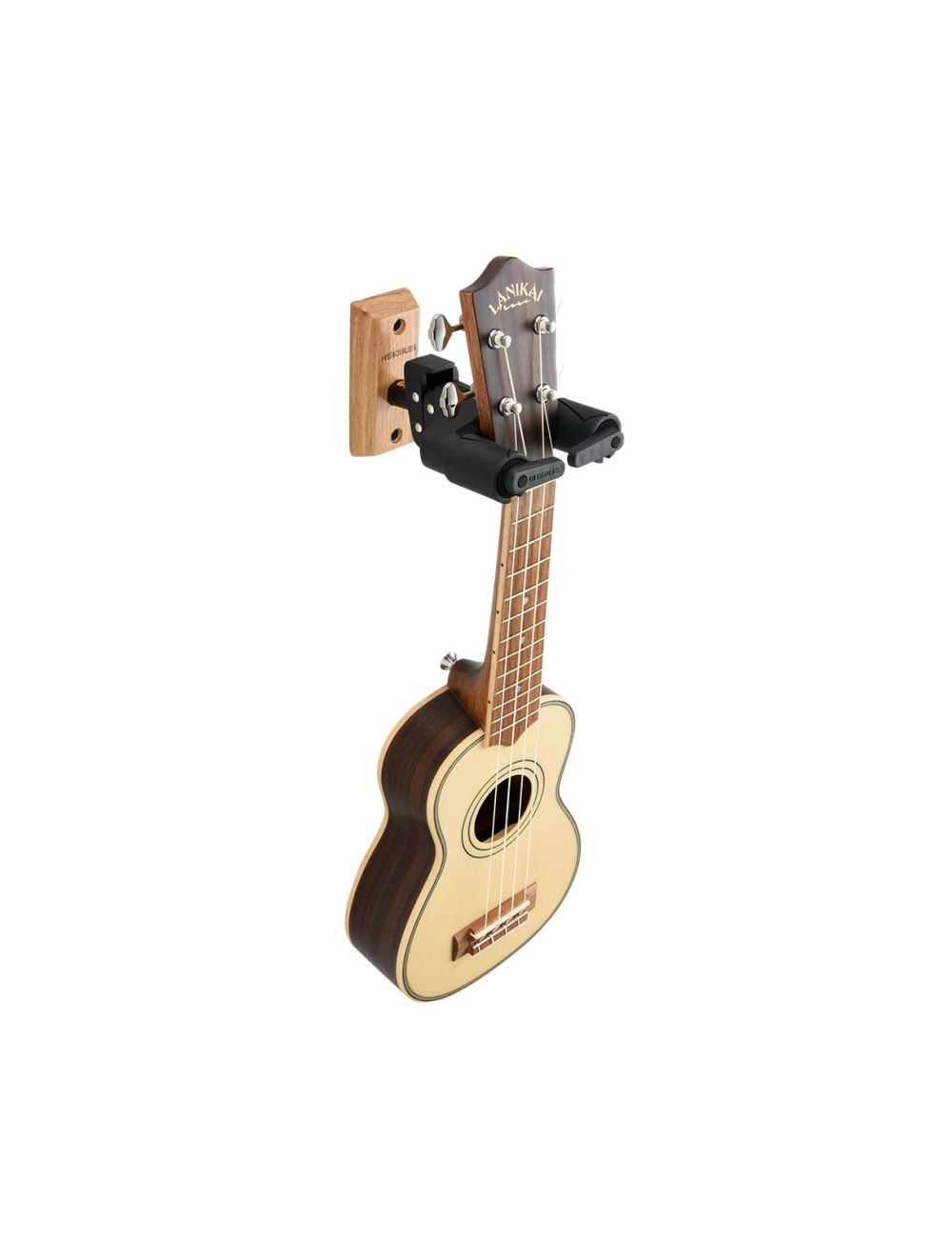 Hercules Stands GSP38WBPLUS Autogrip Wall Mount Guitar Hanger Wood Base