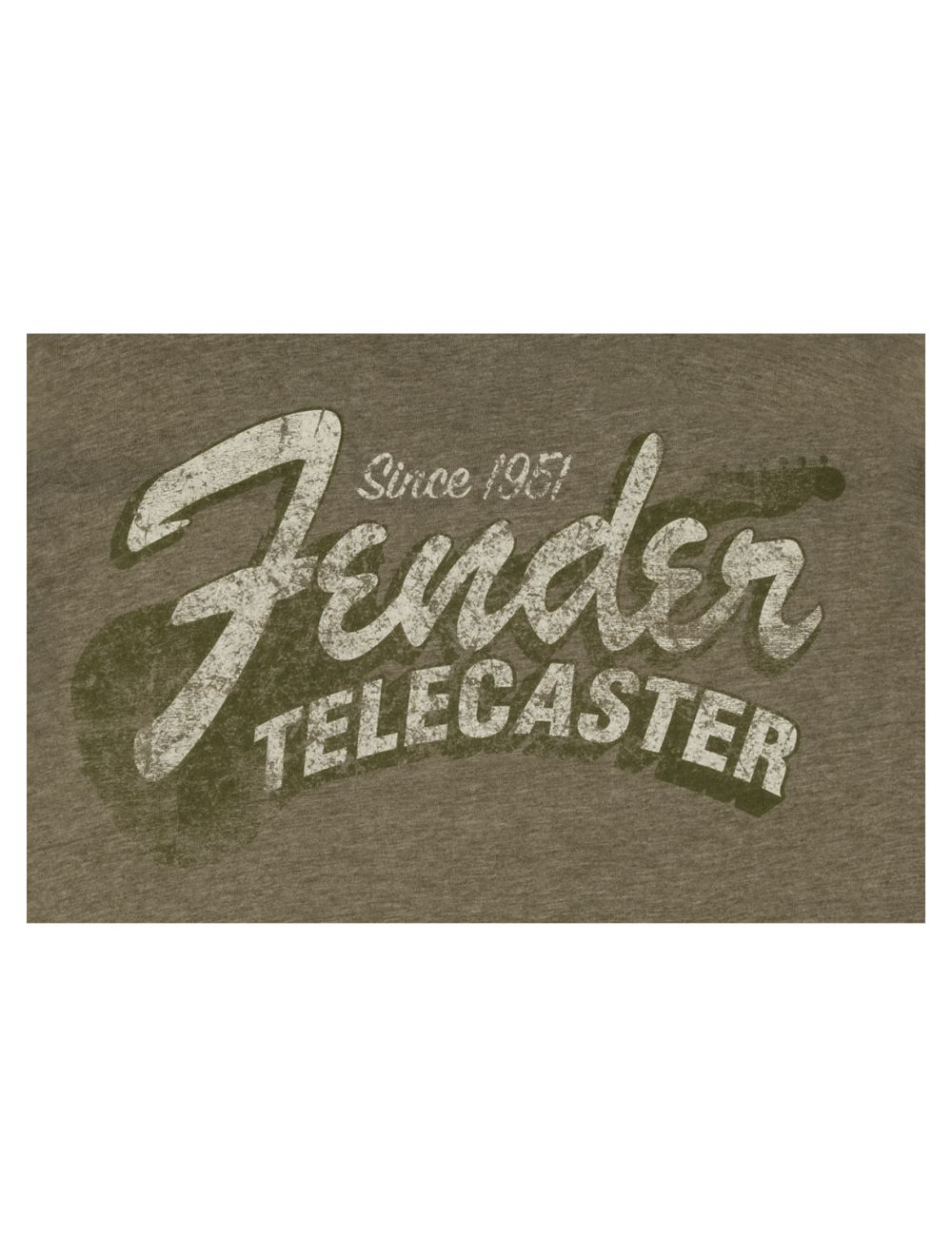 Fender Since 1951 Telecaster T-Shirt - Military Heather Green - XXL
