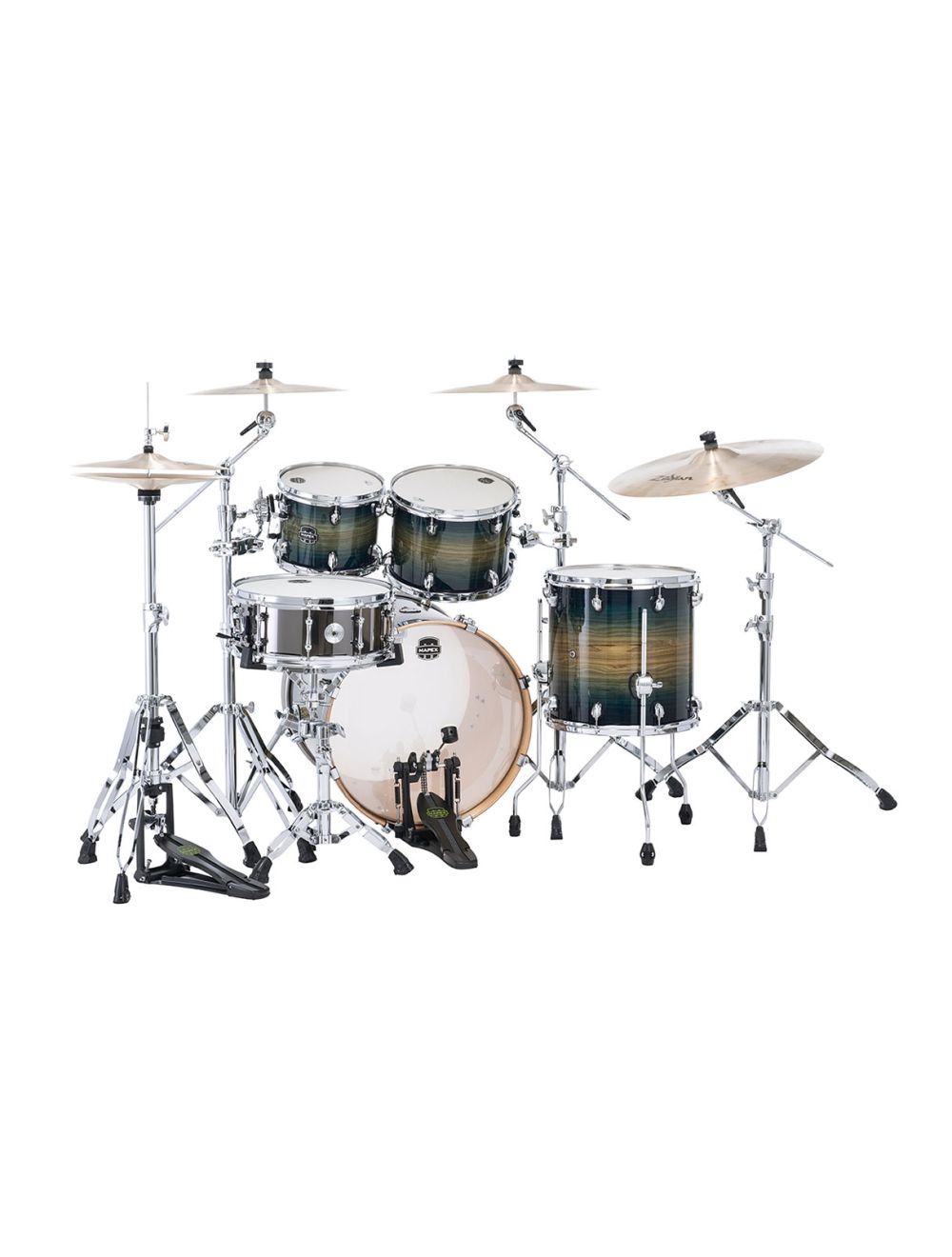 Mapex Armory Series Fusion Shell Pack - Rainforest Burst