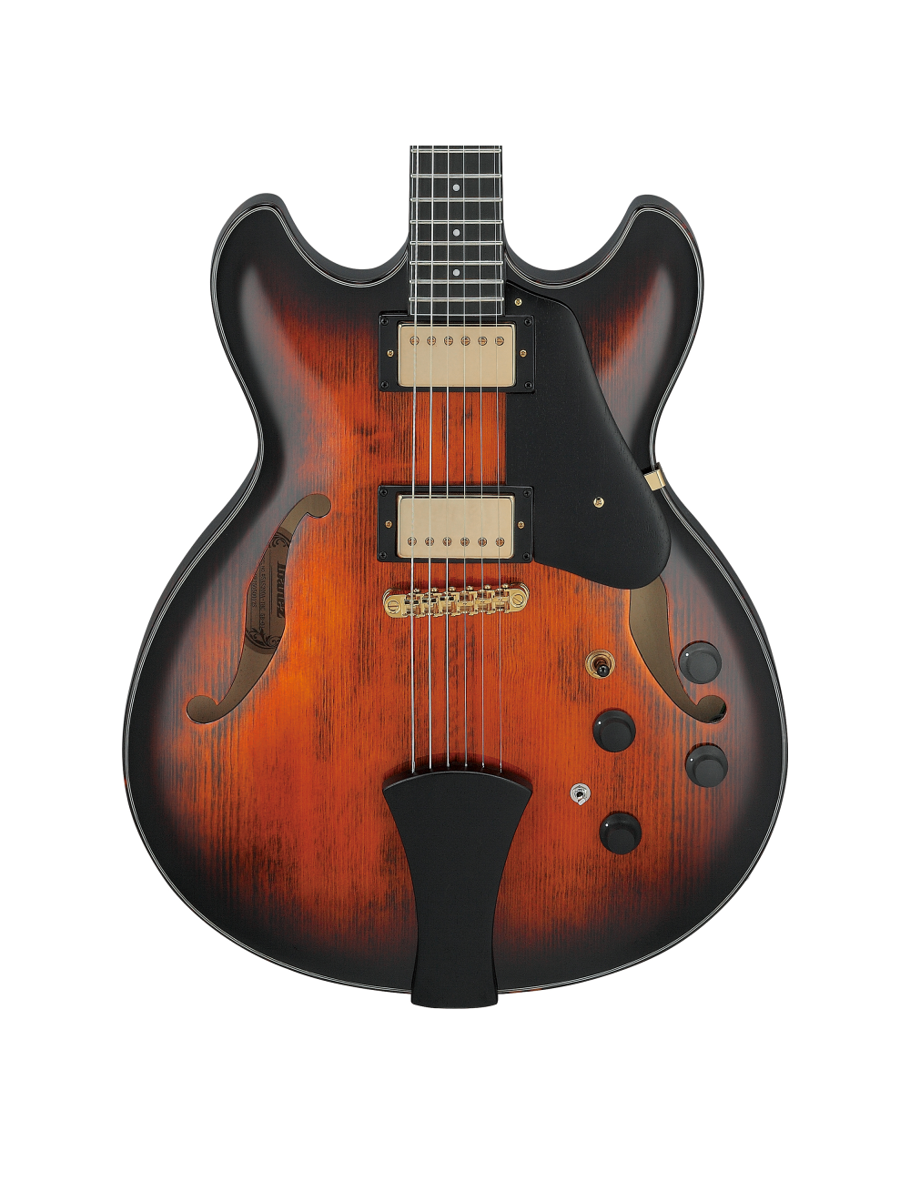 Used Ibanez ASH300 ASH Artstar Hollow-Body Electric Guitar - Tobacco Brown