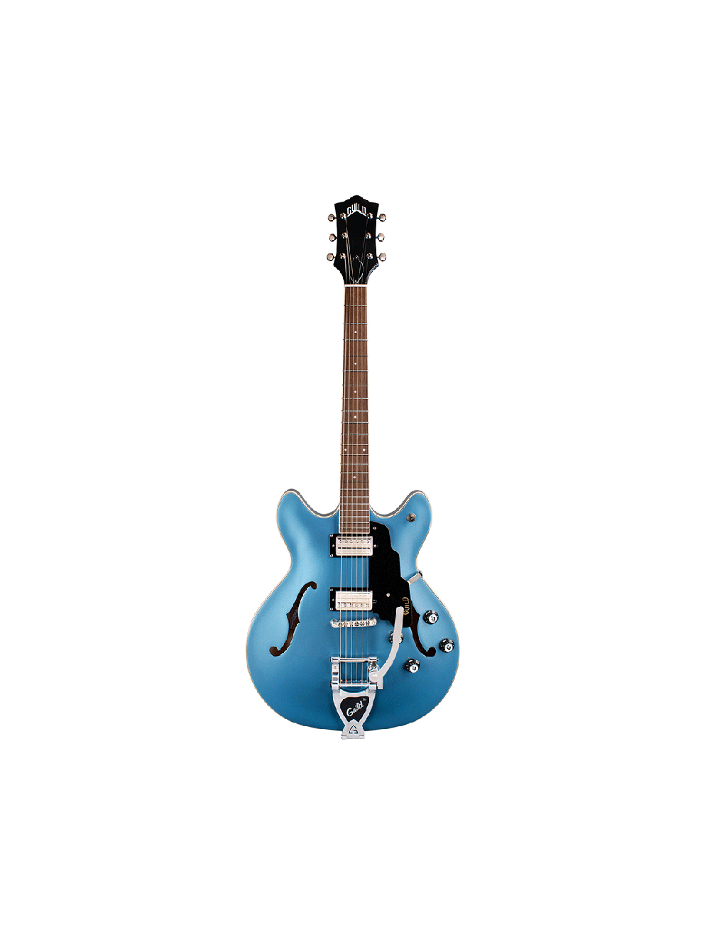 Guild Starfire I DC Semi-Hollow Guitar w/GVT - Pelham Blue Metallic - Open Box