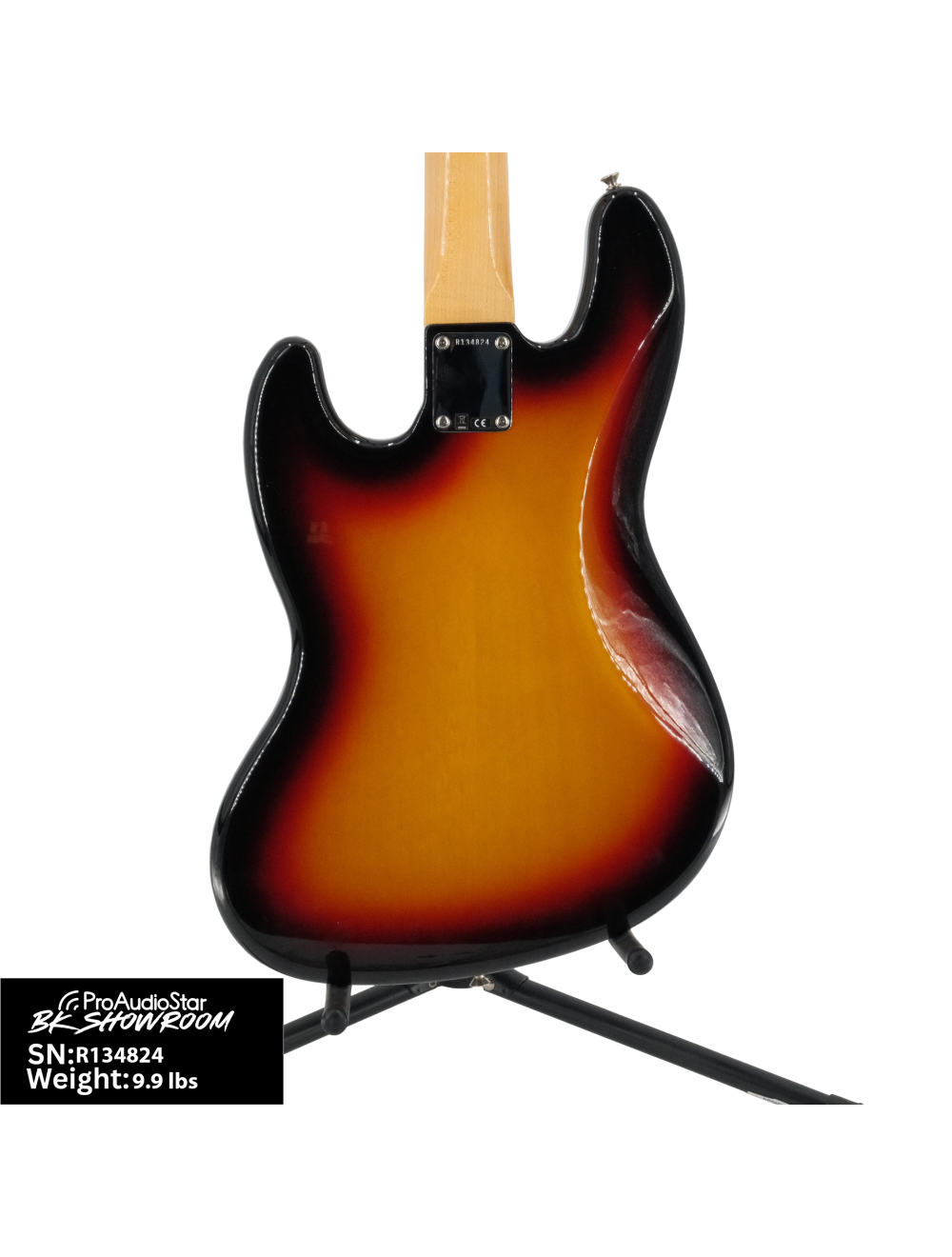 Used Fender Custom Shop Jazz Bass NOS - 3-Tone Sunburst w/OHSC