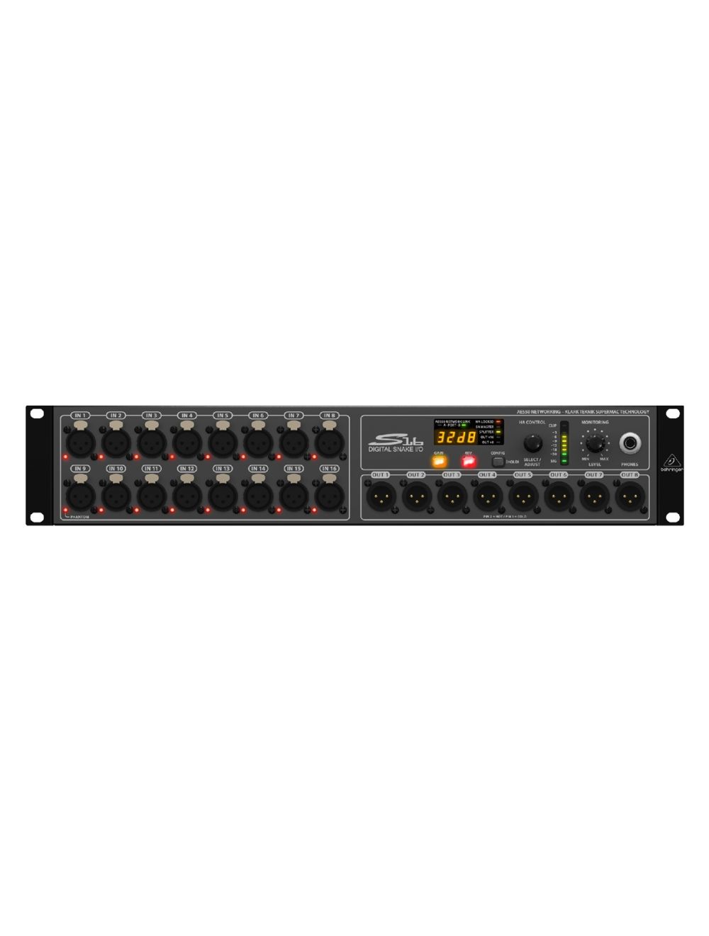 Behringer S16 16-Input Digital Stage Box