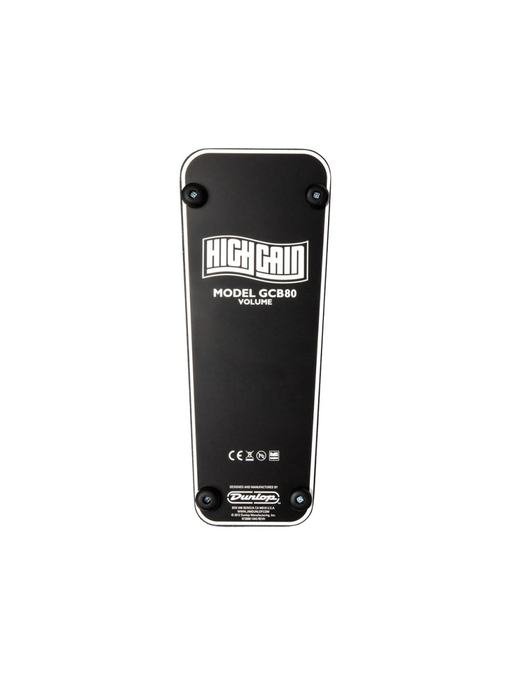 Dunlop GCB80 High Gain Volume Pedal