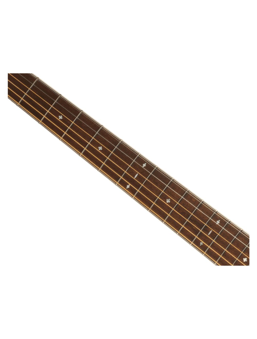 Used Fender PO-220E Orchestra Acoustic Guitar w/ Case - Natural