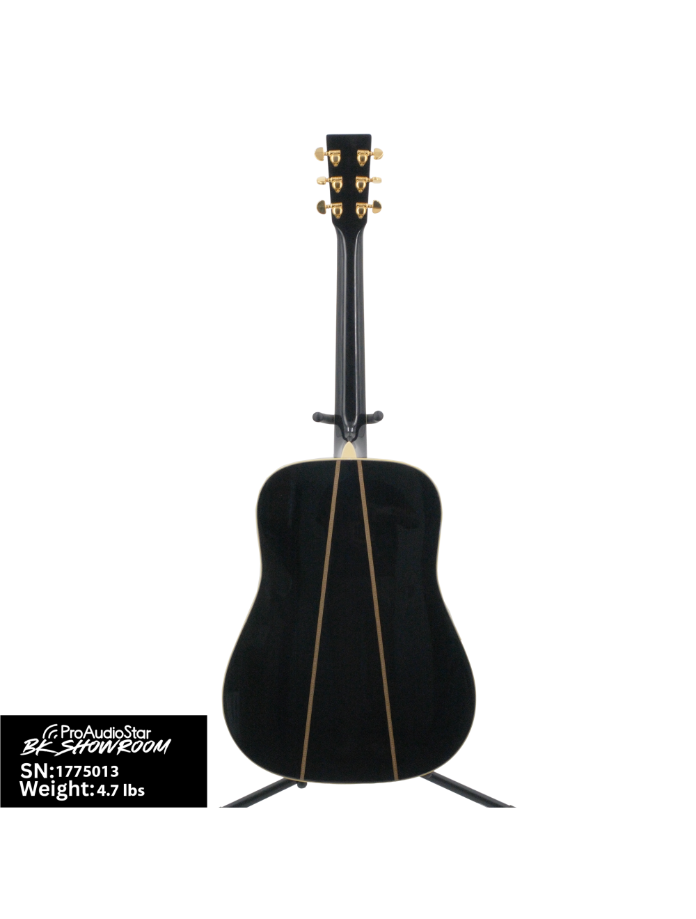 Used Martin D-35 Johnny Cash Signature Acoustic Guitar - Black w/OHSC