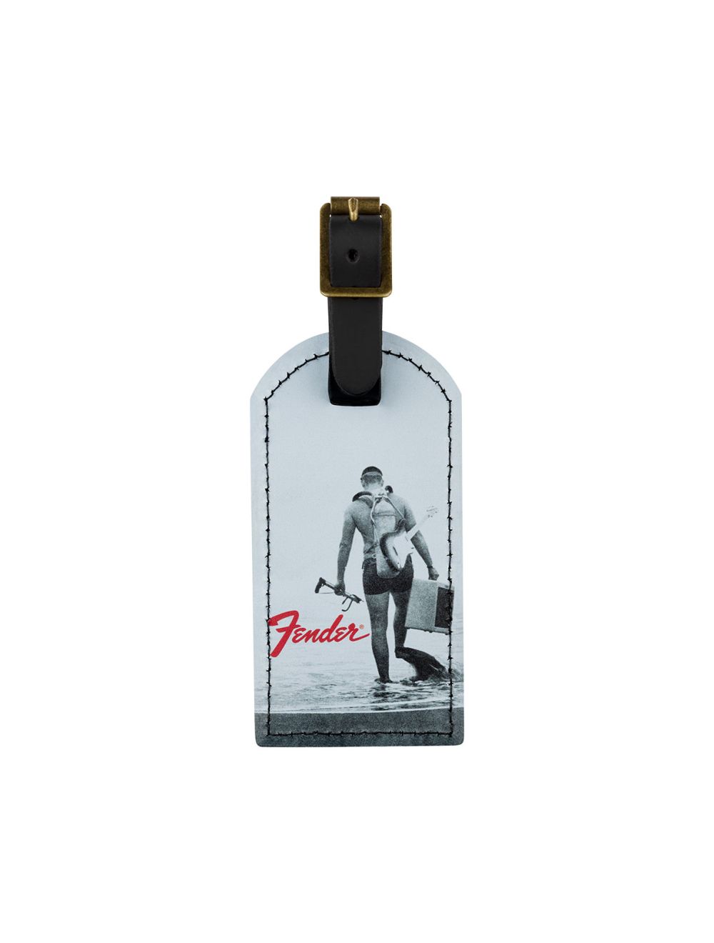 Fender Vintage Luggage Tag - Scuba Diver
