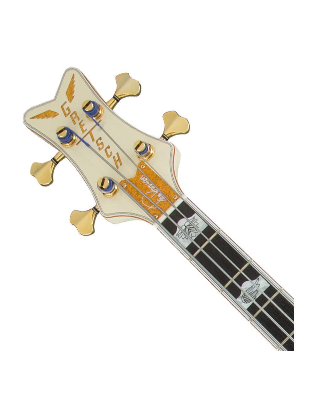 Gretsch G6136B-TP-AWT Tom Petersson 4-String Falcon Bass - Aged White Lacquer