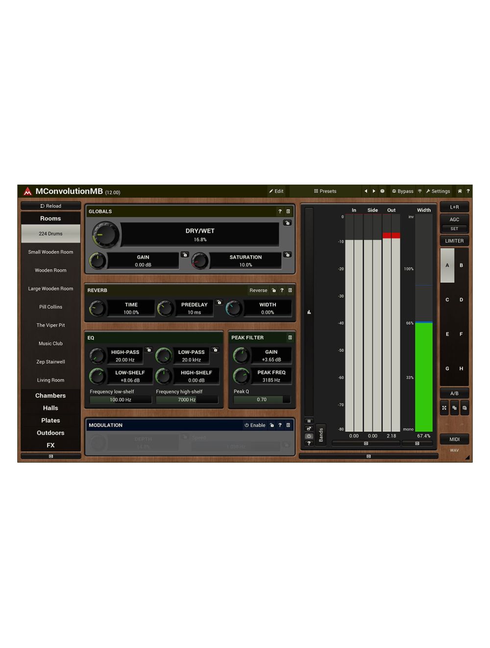 Melda MConvolutionMB Extremely Realistic Reverbs