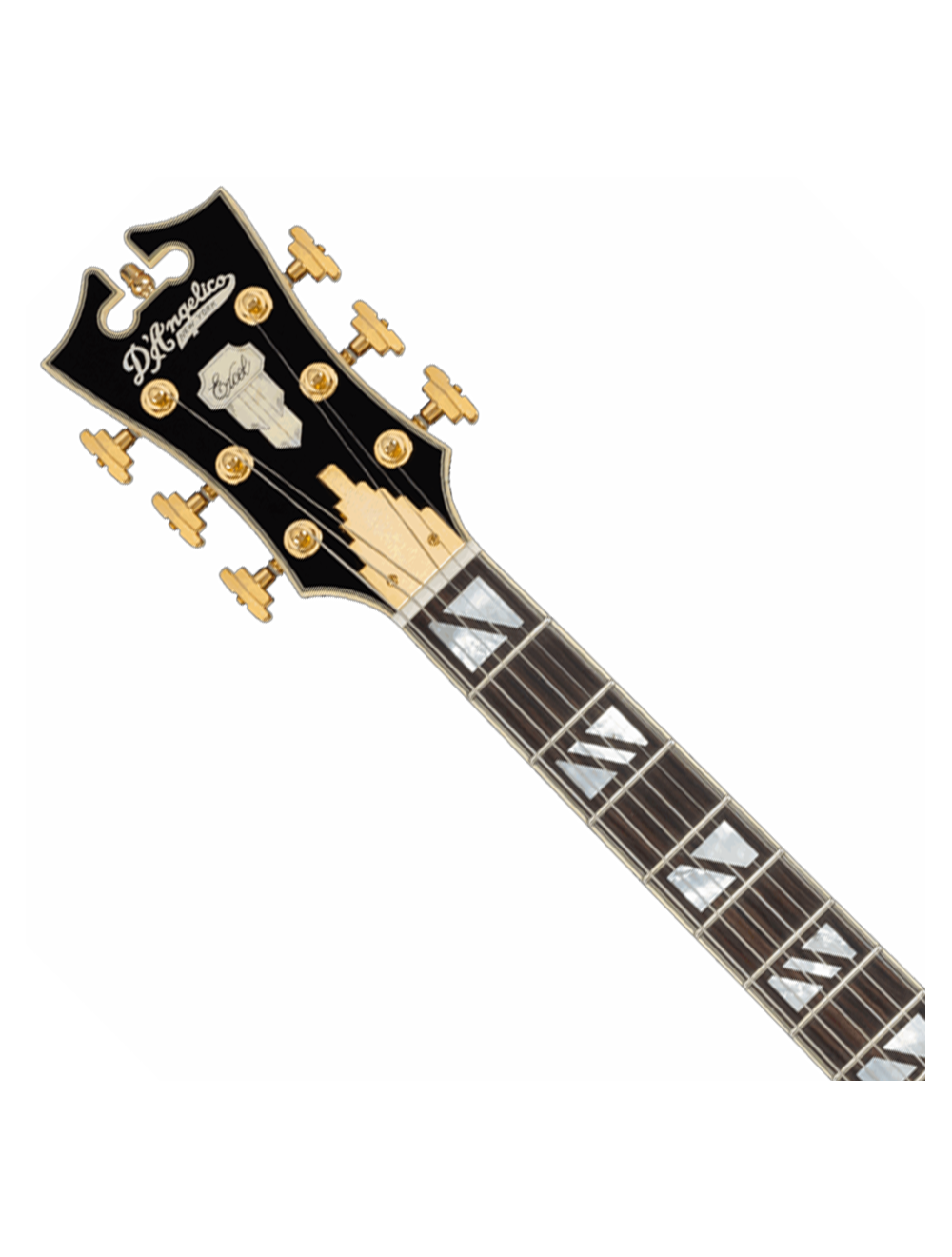 D'Angelico Excel DC Double Cutaway Semi-Hollow Guitar - Amber