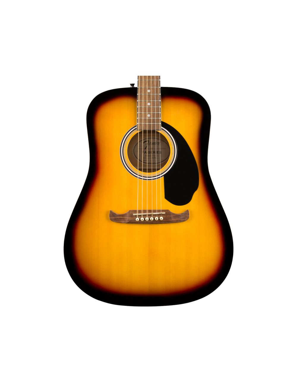 Used Fender FA-125 Dreadnought Acoustic Guitar w/Gig Bag - Sunburst